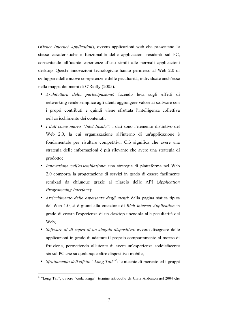 Anteprima della tesi: La comunicazione del brand nell'era del Web 2.0, Pagina 12