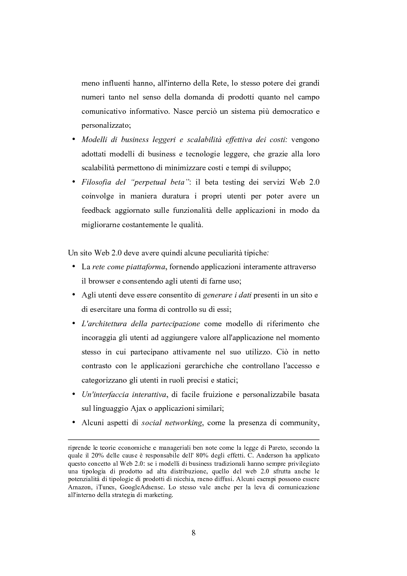 Anteprima della tesi: La comunicazione del brand nell'era del Web 2.0, Pagina 13