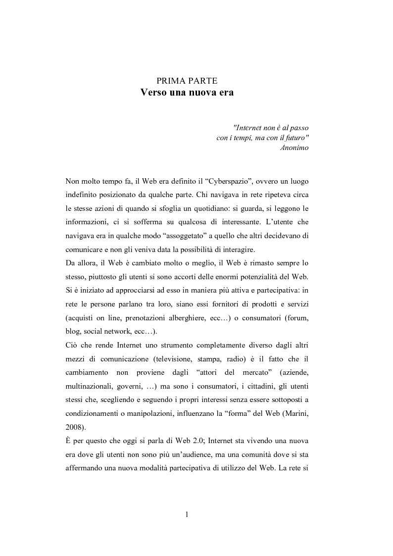 Anteprima della tesi: La comunicazione del brand nell'era del Web 2.0, Pagina 6