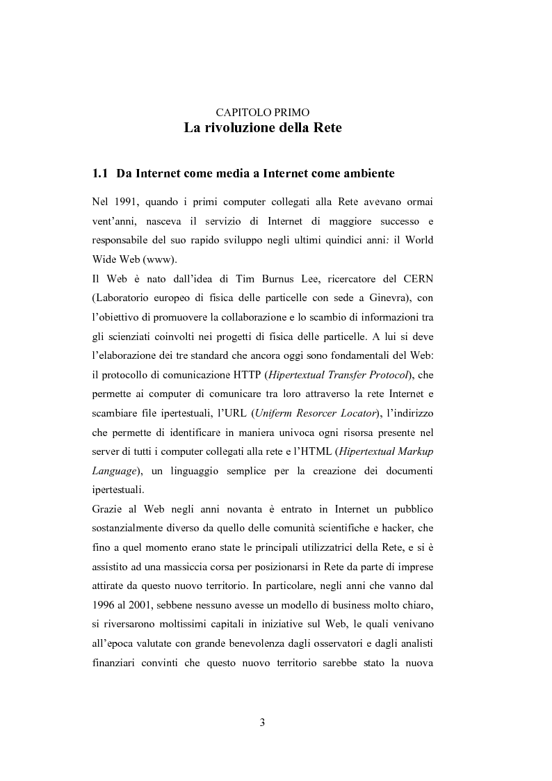 Anteprima della tesi: La comunicazione del brand nell'era del Web 2.0, Pagina 8