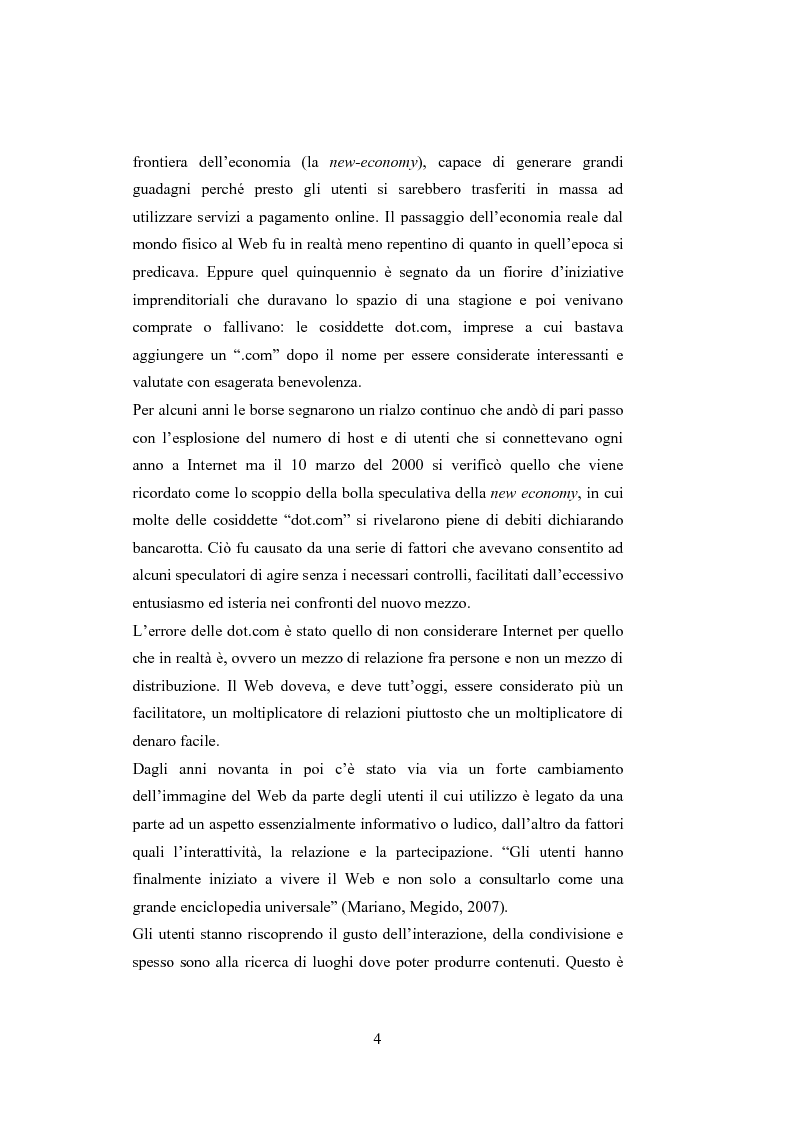 Anteprima della tesi: La comunicazione del brand nell'era del Web 2.0, Pagina 9