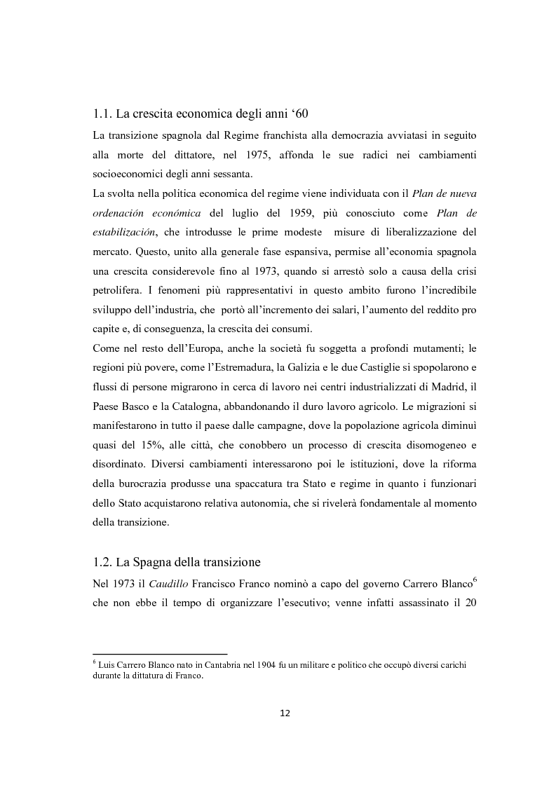 Anteprima della tesi: Jose Luis Rodriguez Zapatero: politica e comunicazione nelle elezioni del 2004, Pagina 7