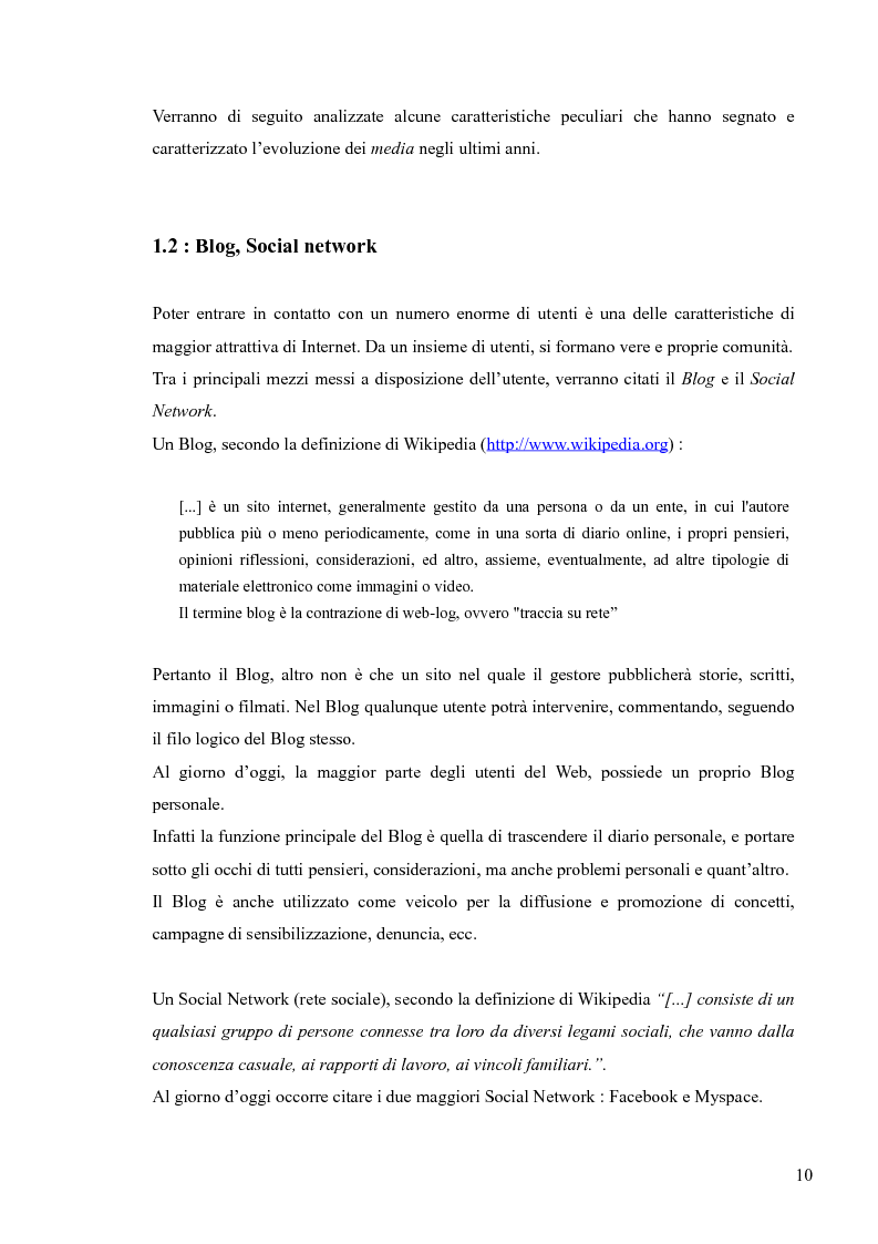 Anteprima della tesi: Lingua, linguaggio ed interazione sociale nel World Wide Web, Pagina 6