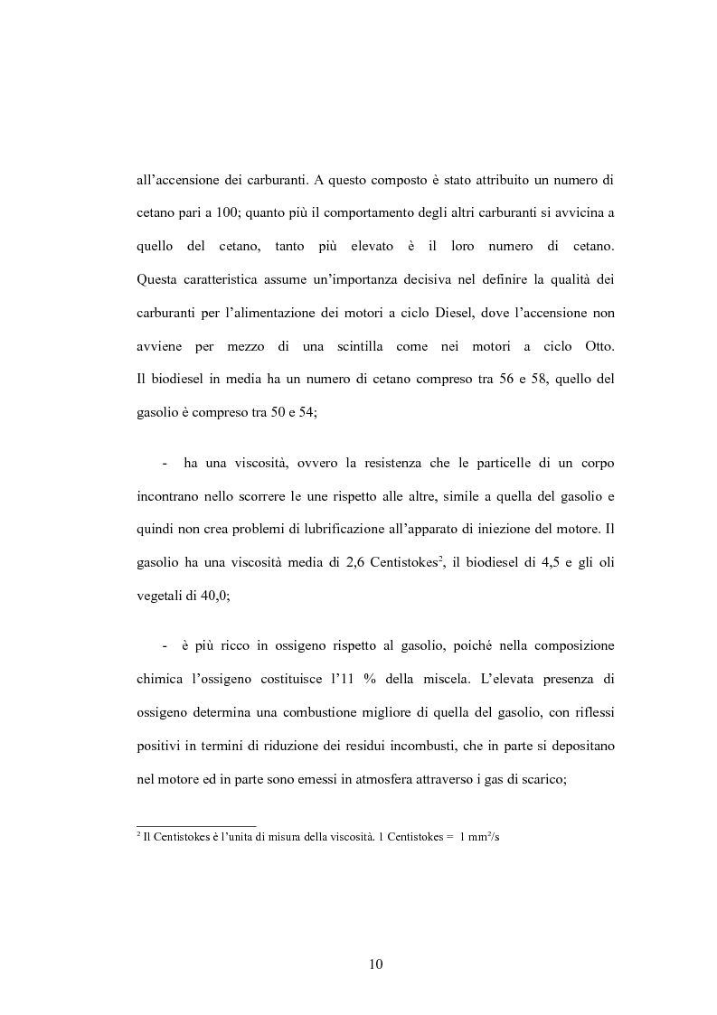 Anteprima della tesi: I biocarburanti, Pagina 10