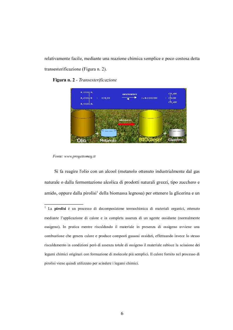 Anteprima della tesi: I biocarburanti, Pagina 6