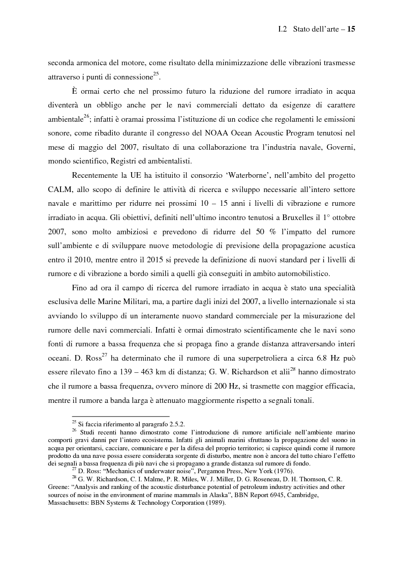 Anteprima della tesi: Il controllo attivo del rumore e delle vibrazioni a bordo delle navi - Stato dell'arte e prospettive future, Pagina 15