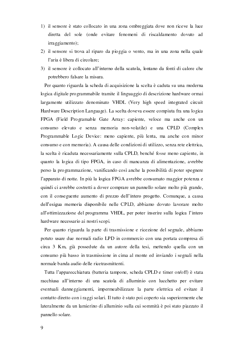 Anteprima della tesi: Progettazione di una stazione anemometrica: aspetti software, Pagina 5