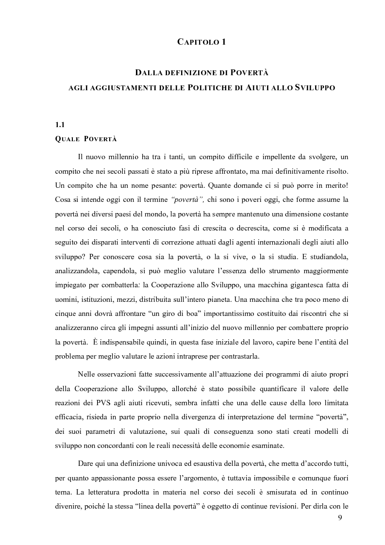 Anteprima della tesi: La Cooperazione Internazionale allo Sviluppo, breve excursus storico (anni 1950 - 1990), Pagina 5