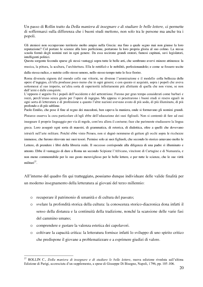 Anteprima della tesi: La didattica della letteratura in una classe di Italiano L2, Pagina 12