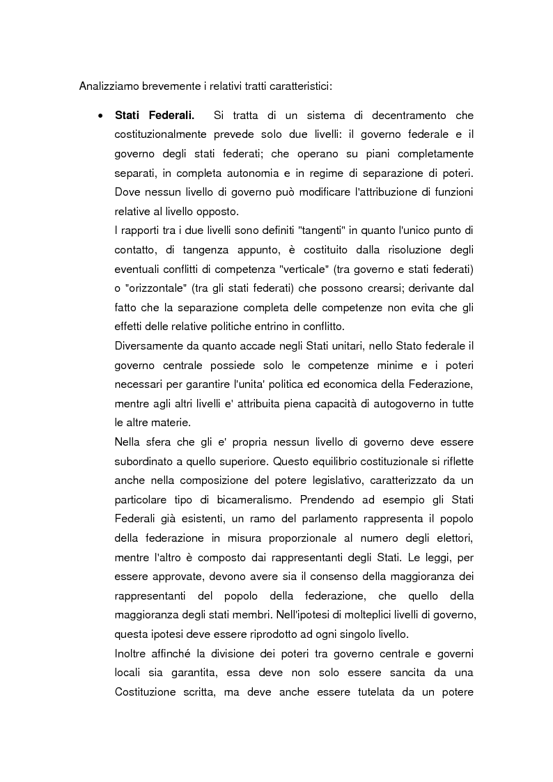 Anteprima della tesi: La legge delega sul federalismo fiscale 42/2009: problemi e prospettive, Pagina 7