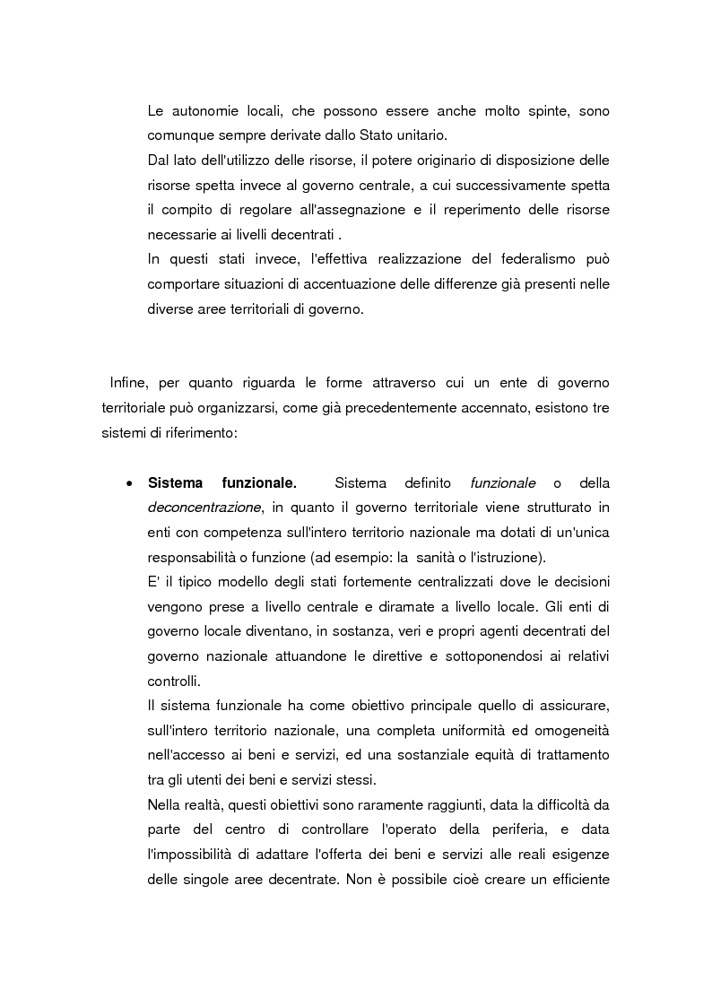 Anteprima della tesi: La legge delega sul federalismo fiscale 42/2009: problemi e prospettive, Pagina 9
