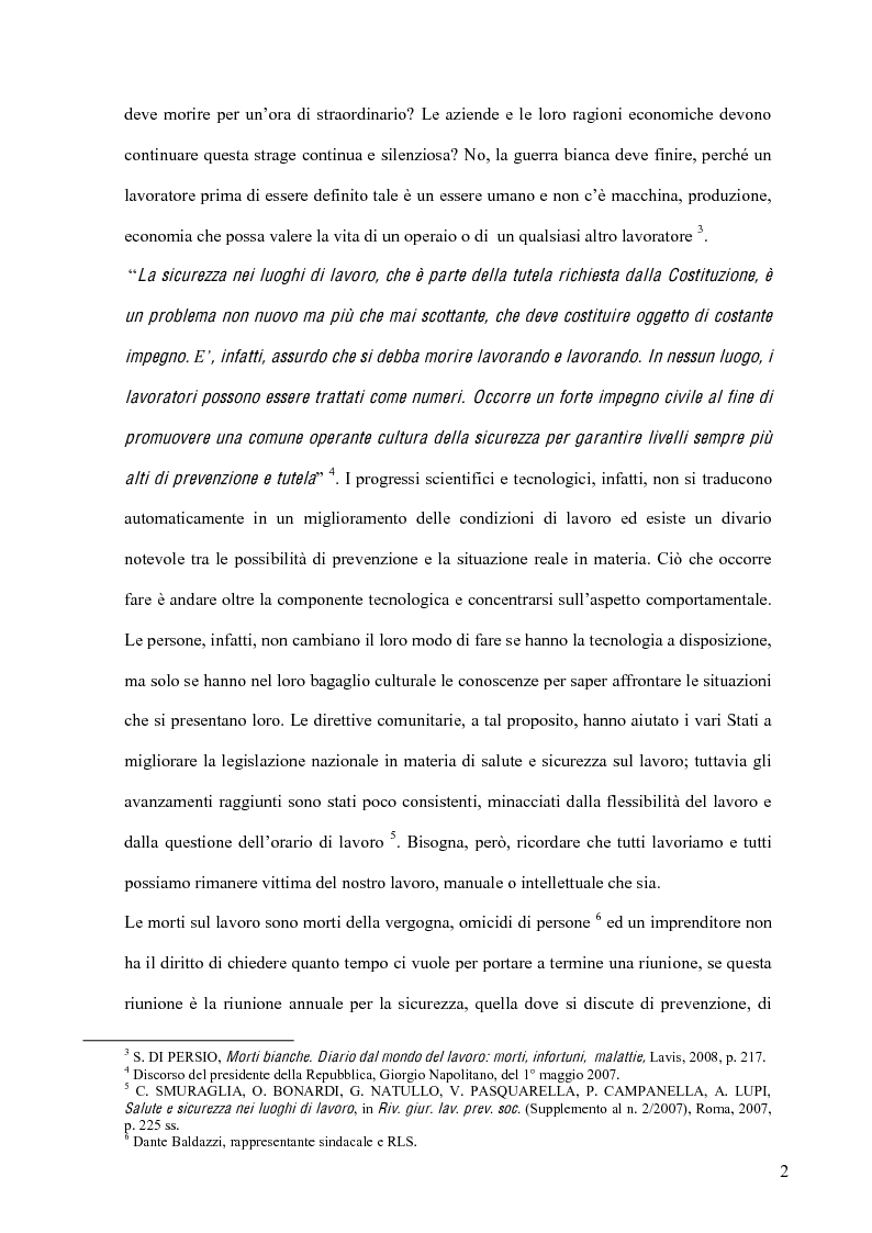 Anteprima della tesi: La sicurezza sul lavoro e l'interazione con la musica, Pagina 2