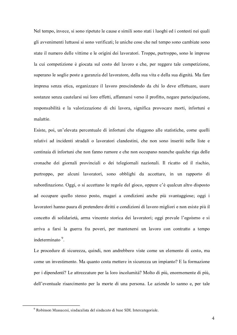 Anteprima della tesi: La sicurezza sul lavoro e l'interazione con la musica, Pagina 4