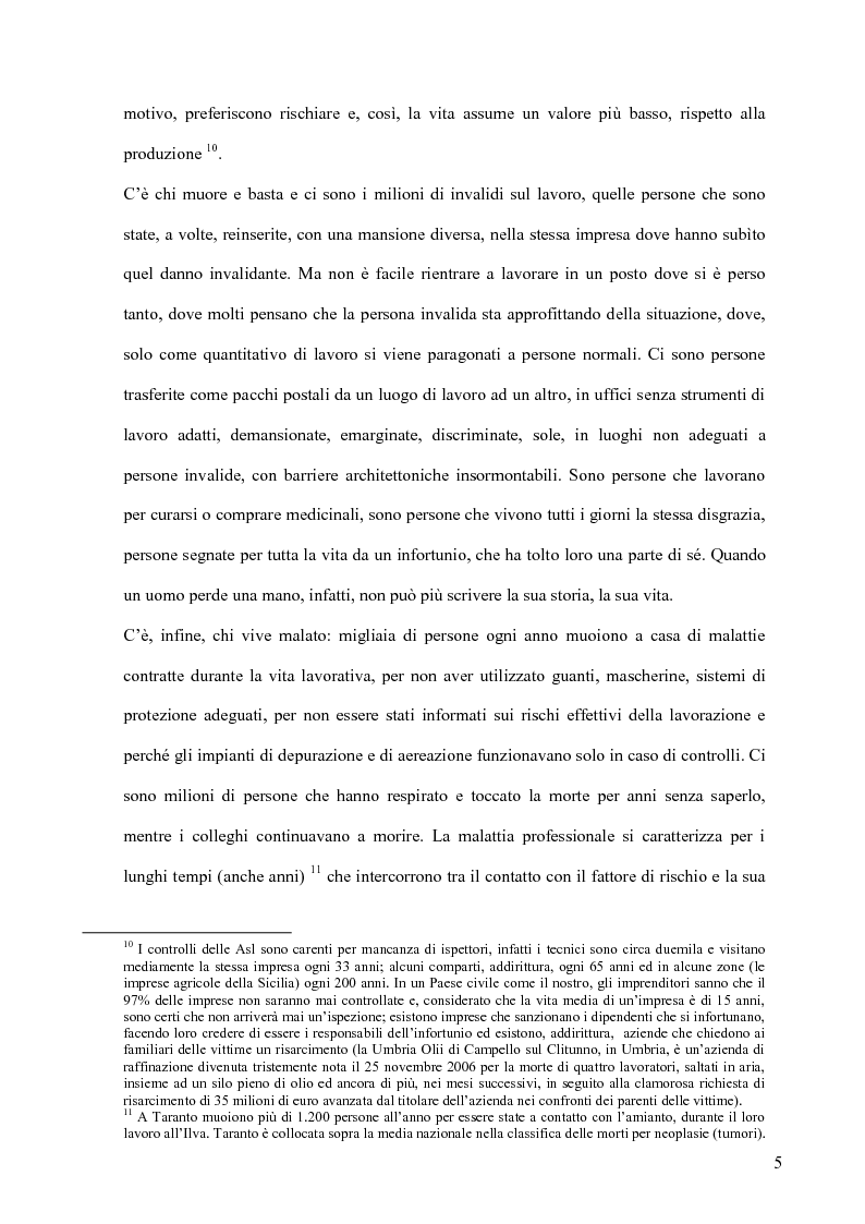Anteprima della tesi: La sicurezza sul lavoro e l'interazione con la musica, Pagina 5