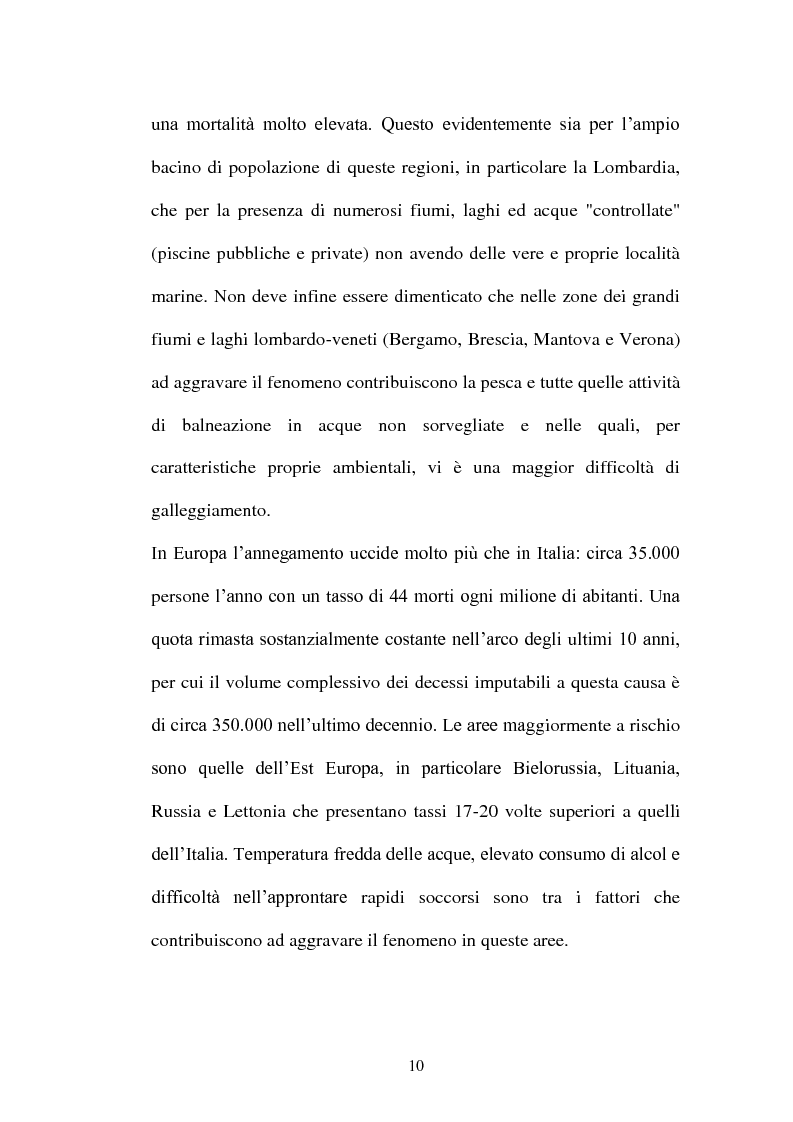 Anteprima della tesi: La diagnosi di annegamento: vecchie problematiche e nuove prospettive di ricerca, Pagina 6