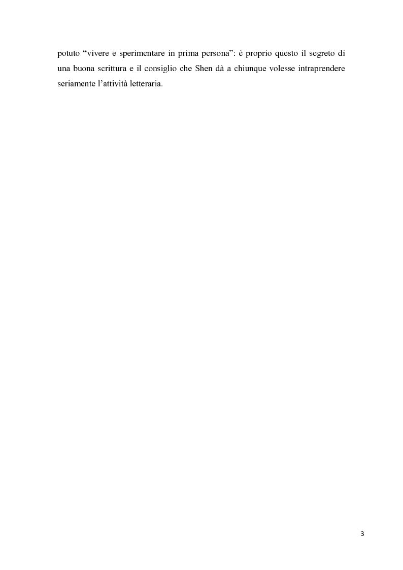 Anteprima della tesi: Shen Congwen: tra antico e moderno, Pagina 3
