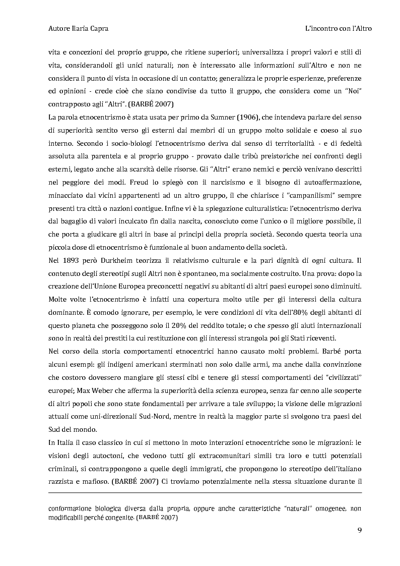 Anteprima della tesi: L'incontro con l'Altro - Giovani viaggiatori in Burkina Faso, Pagina 6