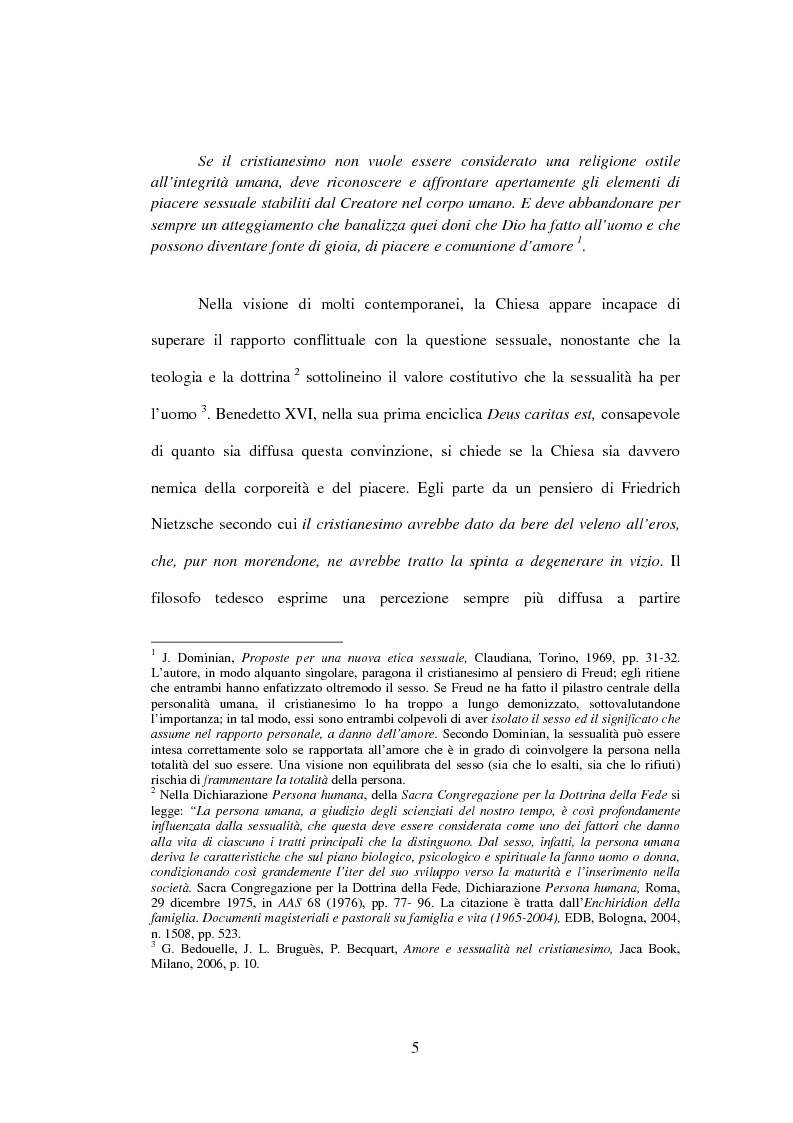 Anteprima della tesi: Il matrimonio nel Magistero della Chiesa cattolica: dall'Arcanum divinae sapientiae (1880) alla Humanae vitae (1968), Pagina 2
