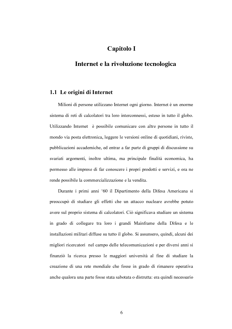 Anteprima della tesi: E-commerce come opportunità di sviluppo per le Piccole e Medie Imprese, Pagina 5