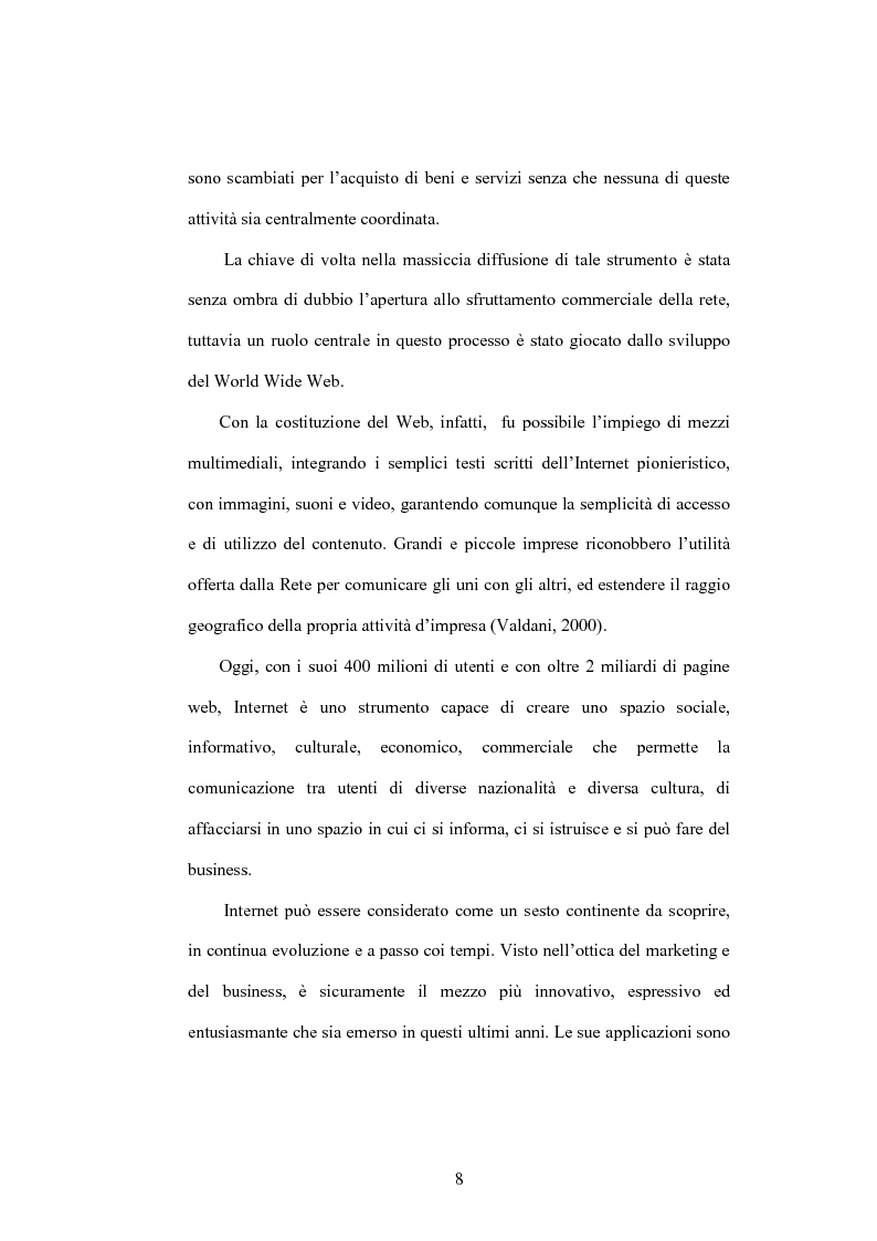 Anteprima della tesi: E-commerce come opportunità di sviluppo per le Piccole e Medie Imprese, Pagina 7