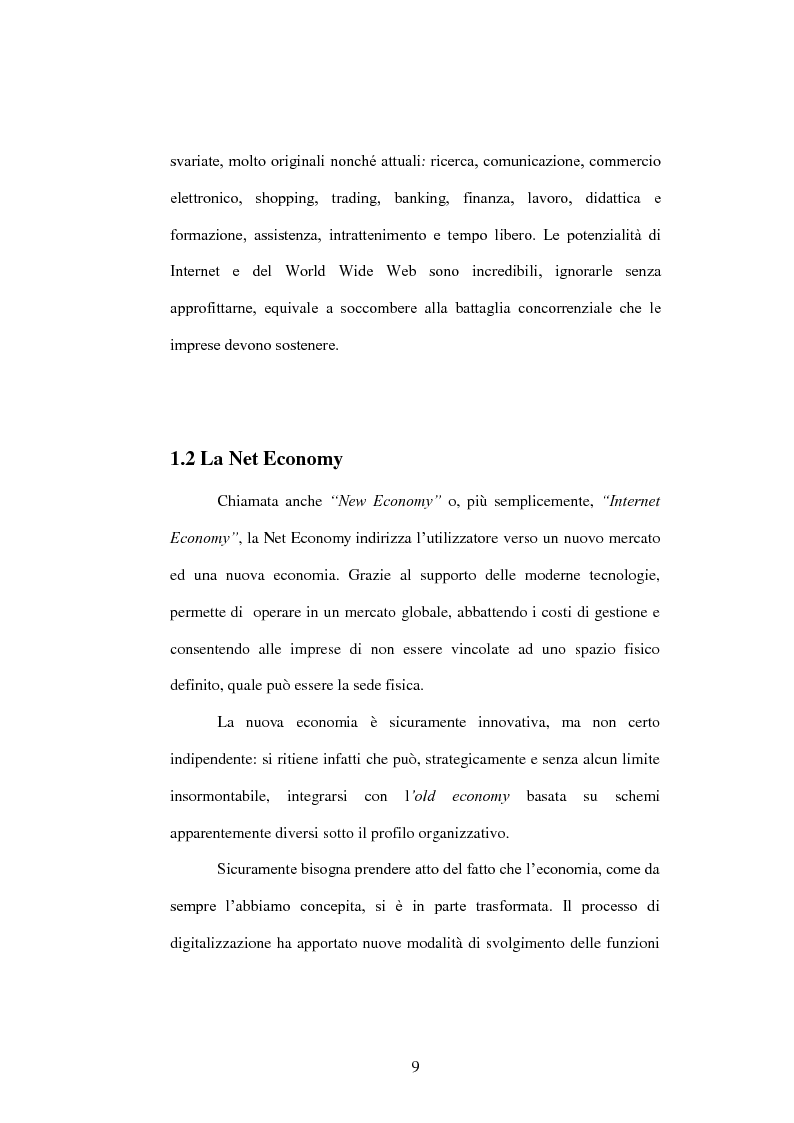 Anteprima della tesi: E-commerce come opportunità di sviluppo per le Piccole e Medie Imprese, Pagina 8