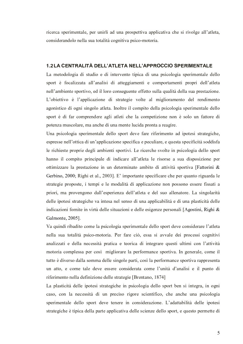 Anteprima della tesi: Applicazione di modelli acustico-visivi per il miglioramento della prestazione nel golf, Pagina 5