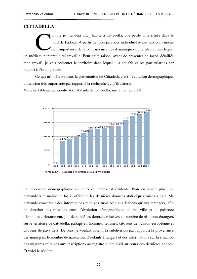 Anteprima della tesi: Le rapport entre la perception de l'étranger et les médias, Pagina 6