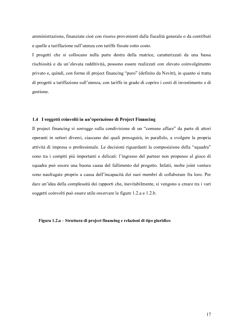 Anteprima della tesi: Applicazione del Project Financing al settore sanitario italiano. Analisi di ''Il Nuovo Complesso Ospedaliero di Vimercate''., Pagina 10