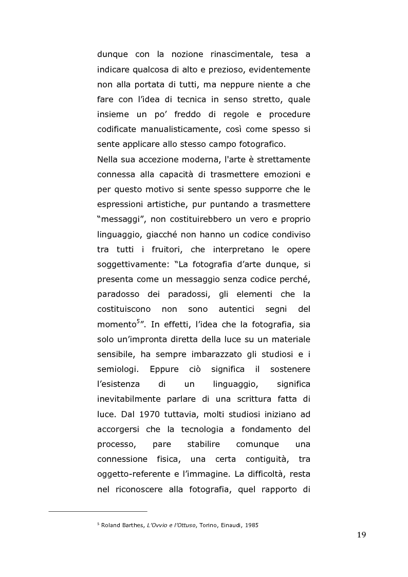 Anteprima della tesi: L'arte come fotografia: educare al silenzio, Pagina 13