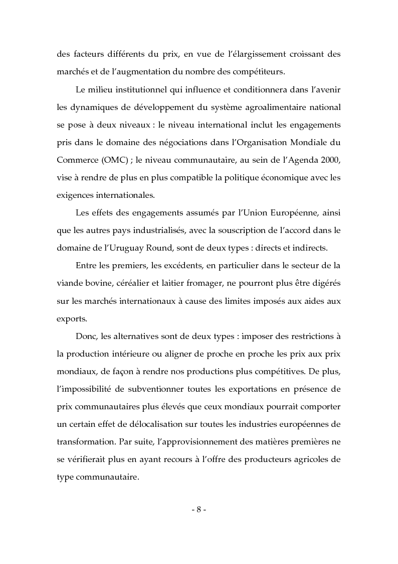 Anteprima della tesi: Les produits typiques pour la promotion du territoire et du tourisme, Pagina 3