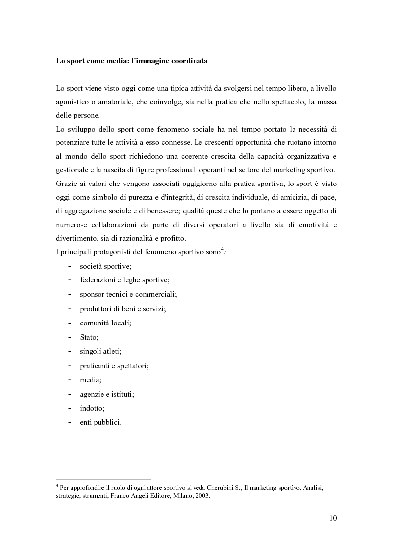 Anteprima della tesi: La comunicazione negli eventi sportivi: studio di tre casi di gare d'auto d'epoca, Pagina 6