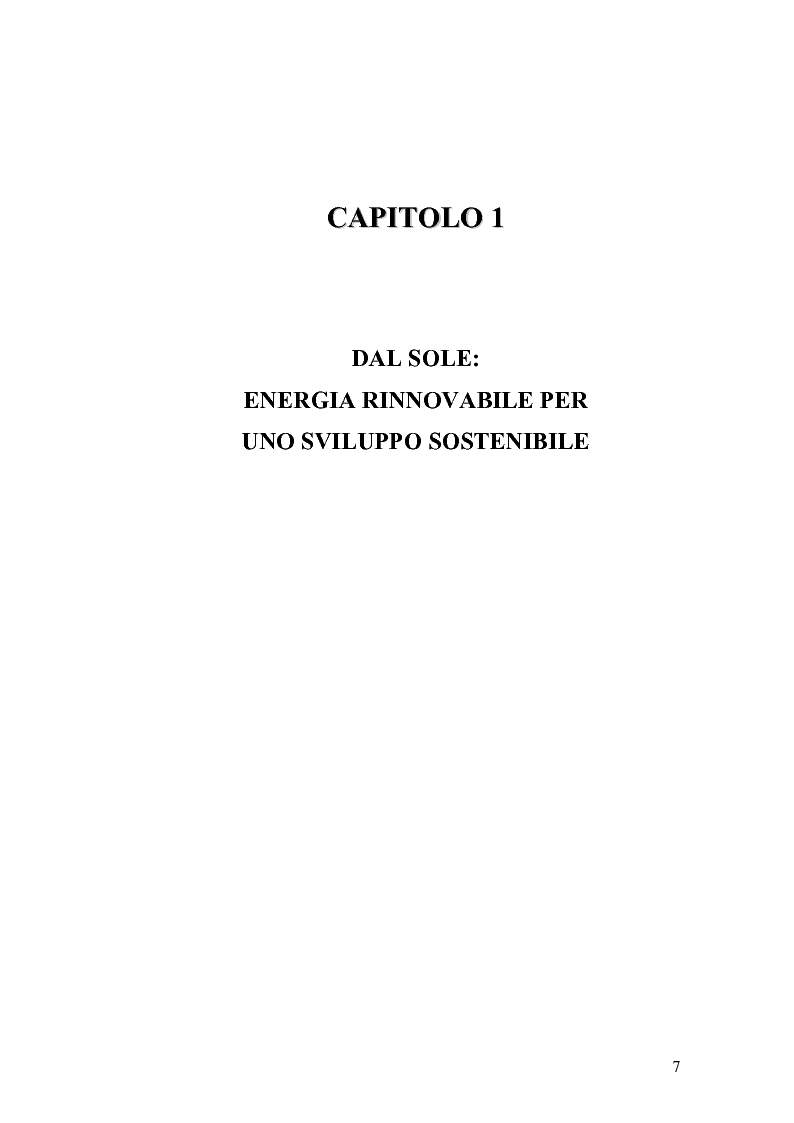 Anteprima della tesi: L'analisi del settore fotovoltaico nella provincia di Catania: lo scenario competitivo e le prospettive di sviluppo, Pagina 4