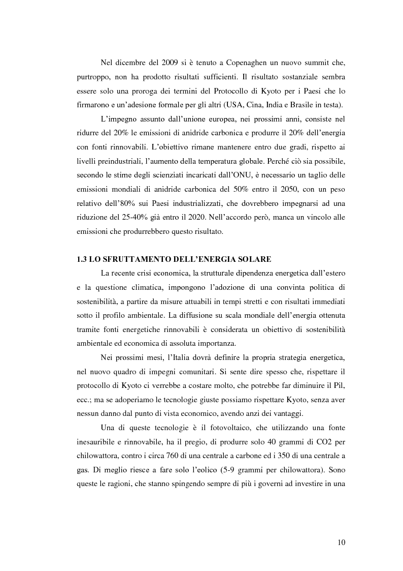 Anteprima della tesi: L'analisi del settore fotovoltaico nella provincia di Catania: lo scenario competitivo e le prospettive di sviluppo, Pagina 7