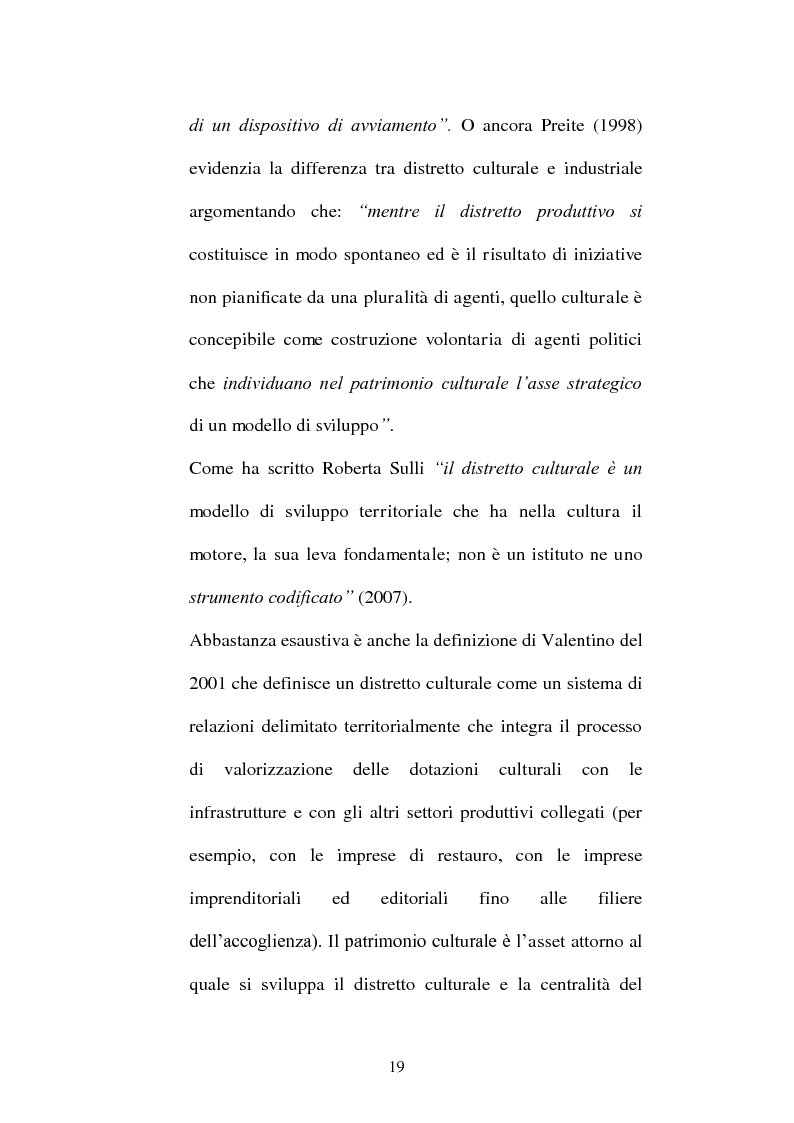 Anteprima della tesi: I distretti culturali: promozione e conservazione di nuove forme d'arte, Pagina 10