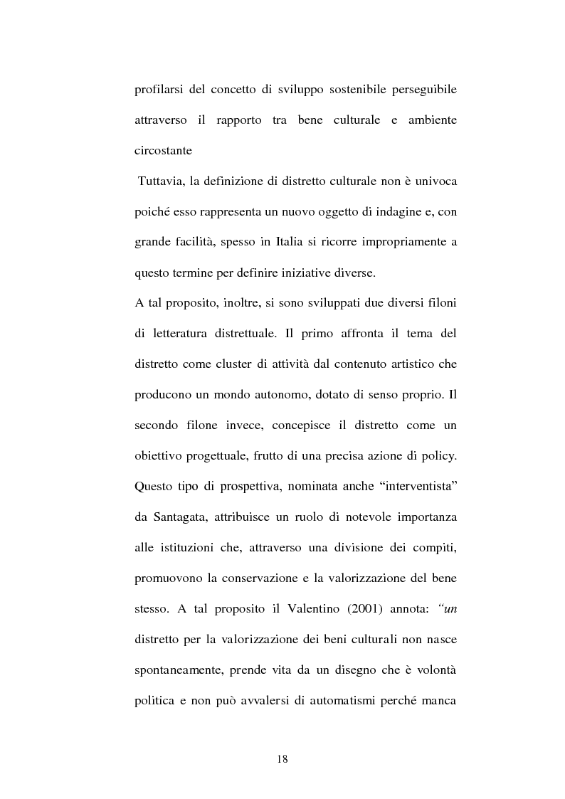 Anteprima della tesi: I distretti culturali: promozione e conservazione di nuove forme d'arte, Pagina 9