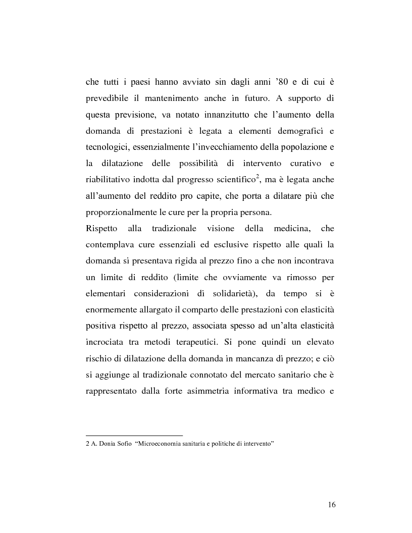 Anteprima della tesi: Le sponsorizzazioni nelle strutture sanitarie pubbliche, Pagina 6