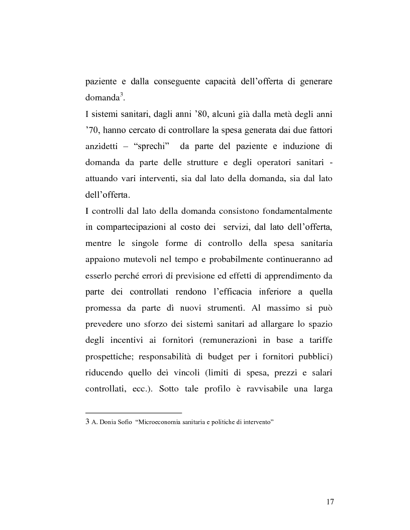 Anteprima della tesi: Le sponsorizzazioni nelle strutture sanitarie pubbliche, Pagina 7
