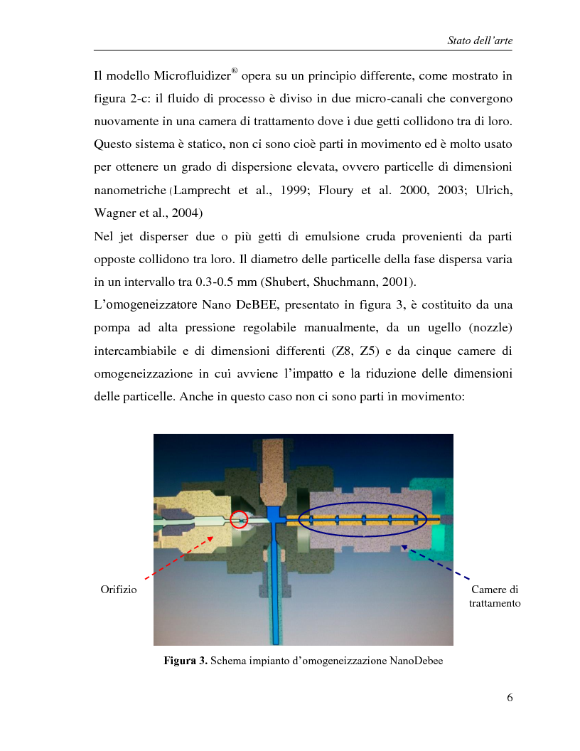 Anteprima della tesi: L'utilizzo dell'omogeneizzazione ad alta pressione nella produzione di bevande, Pagina 6
