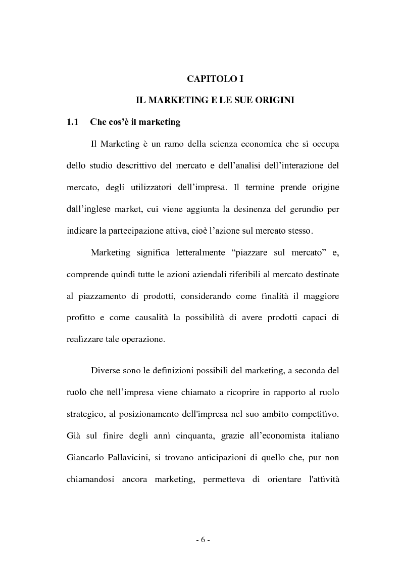 Anteprima della tesi: Co-marketing sportivo - Strategie di cooperazione. Il progetto Verde Sport S.p.A., Pagina 3
