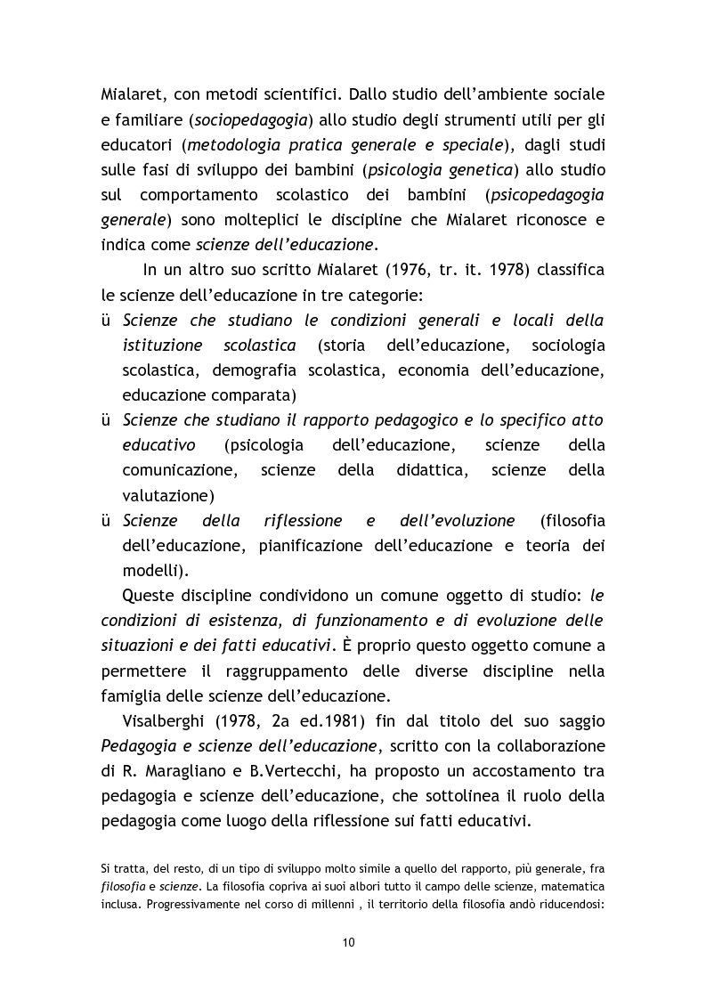 Anteprima della tesi: L'osservazione e la valutazione nell'intervento educativo con i bambini autistici, Pagina 10