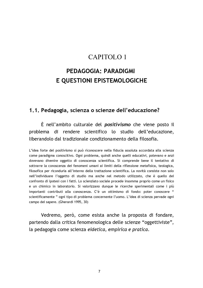 Anteprima della tesi: L'osservazione e la valutazione nell'intervento educativo con i bambini autistici, Pagina 7