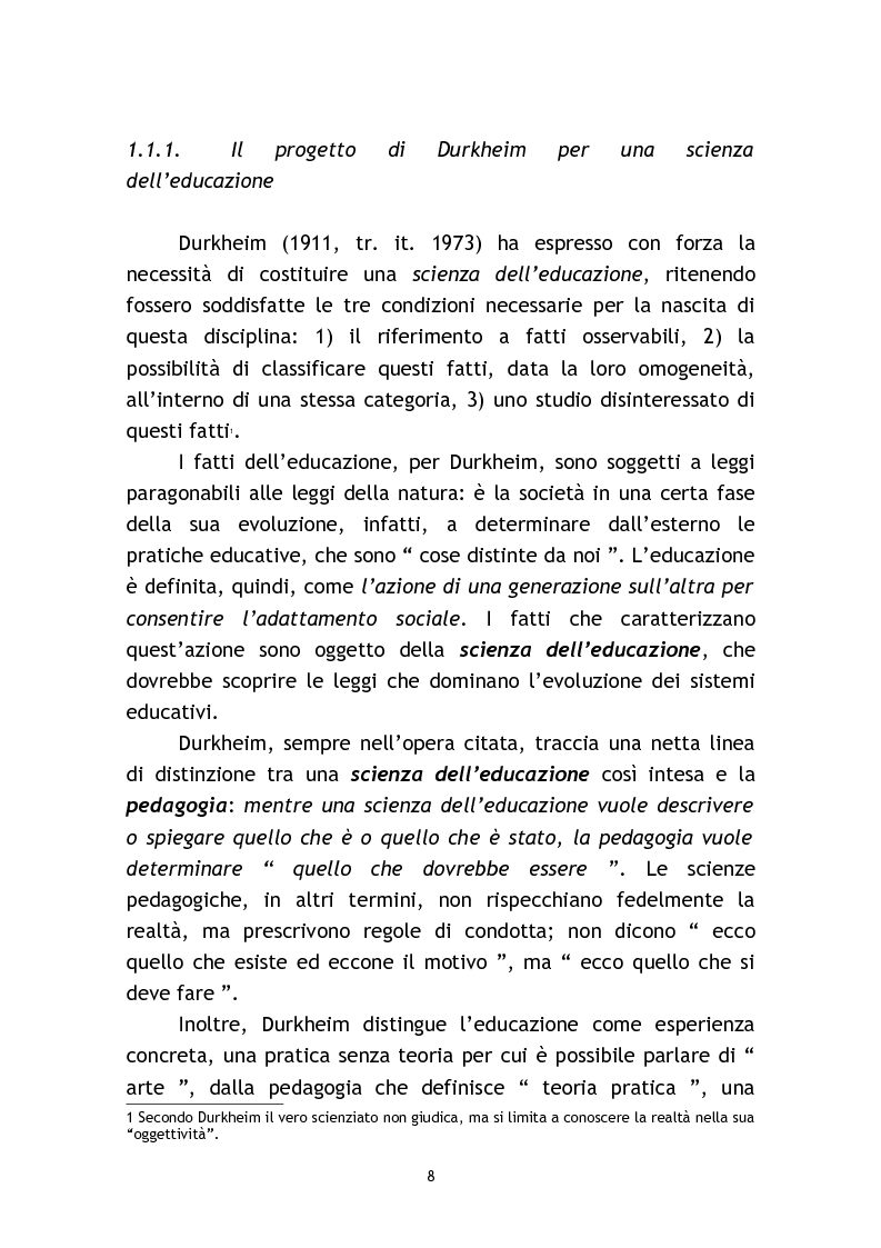 Anteprima della tesi: L'osservazione e la valutazione nell'intervento educativo con i bambini autistici, Pagina 8