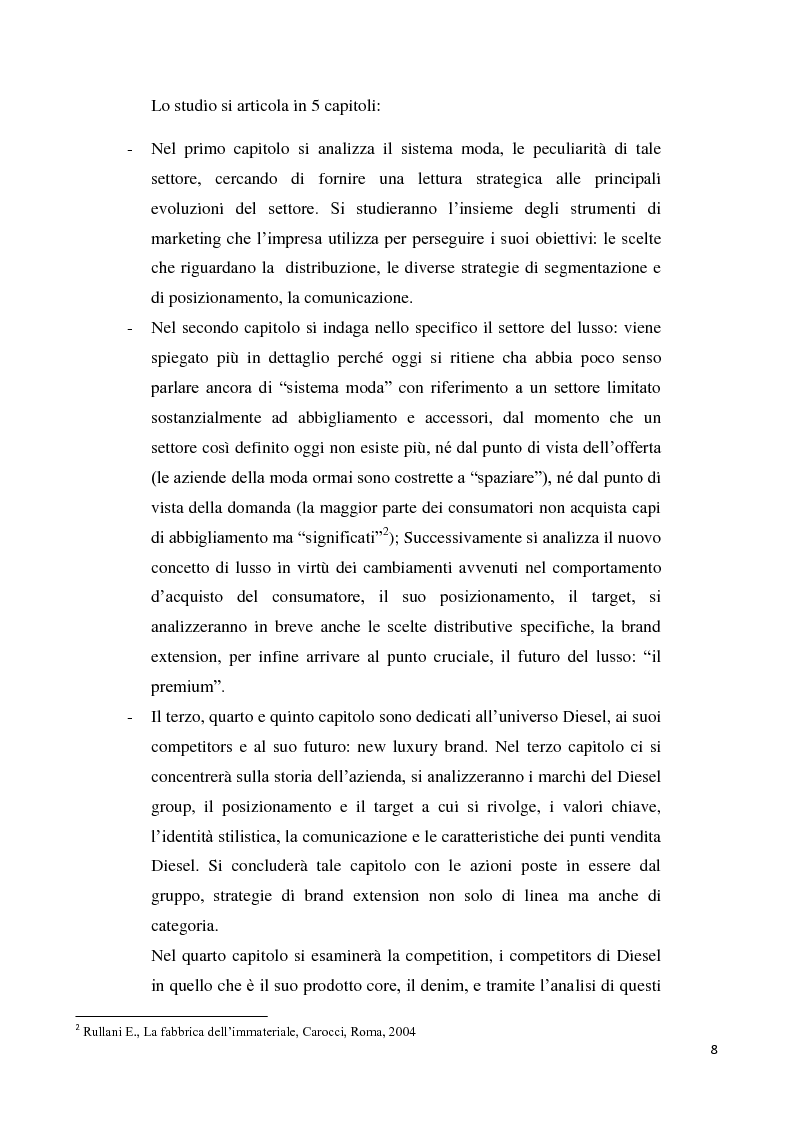 Anteprima della tesi: Branding up grade: il caso Diesel, Pagina 3