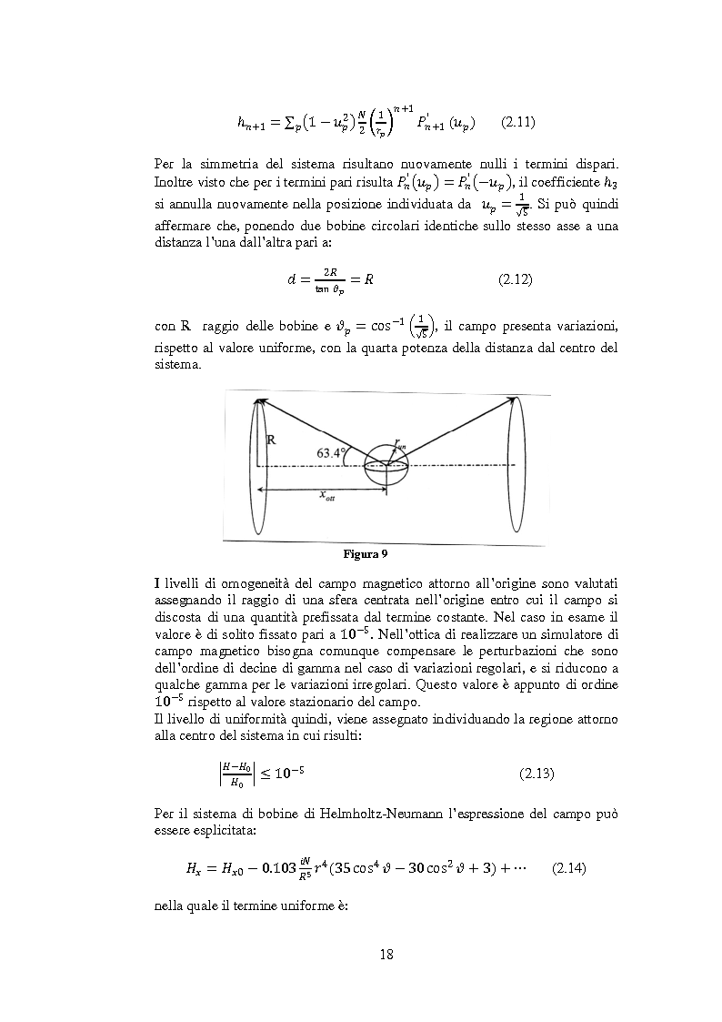 Anteprima della tesi: Progetto e realizzazione di una camera magnetica per prove di controllo d'assetto, Pagina 12