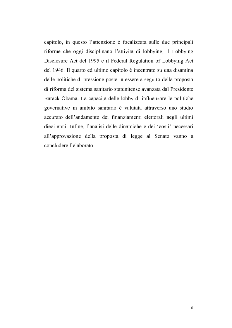 Anteprima della tesi: Gruppi di pressione nel sistema politico americano, Pagina 2