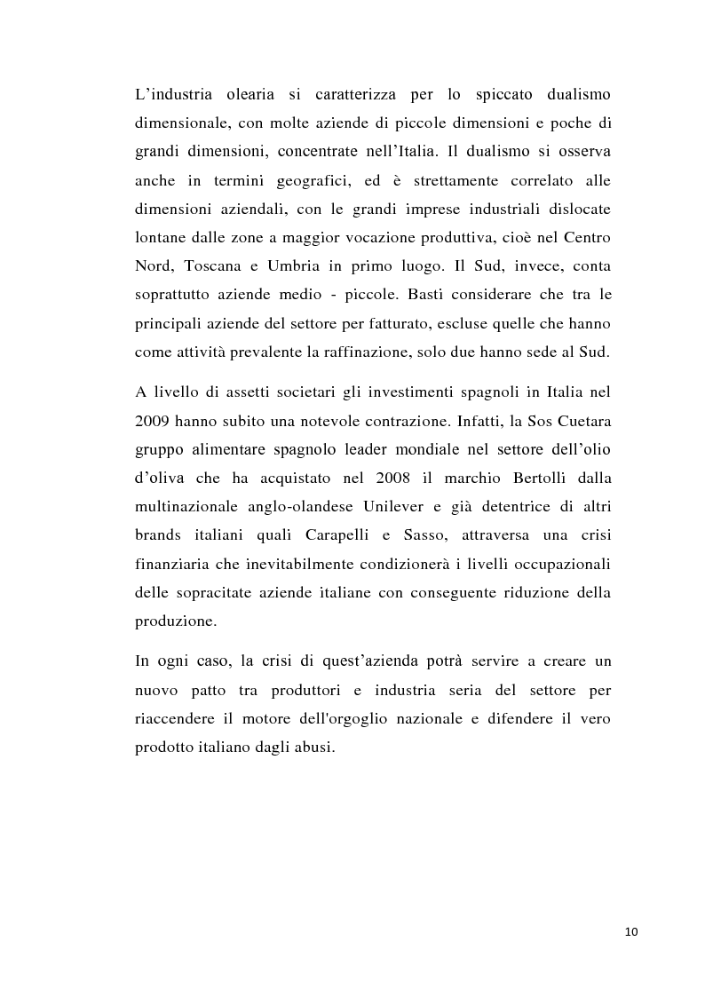 Anteprima della tesi: Strategie imprenditoriali nell'industria olearia: il caso Salov, Pagina 2