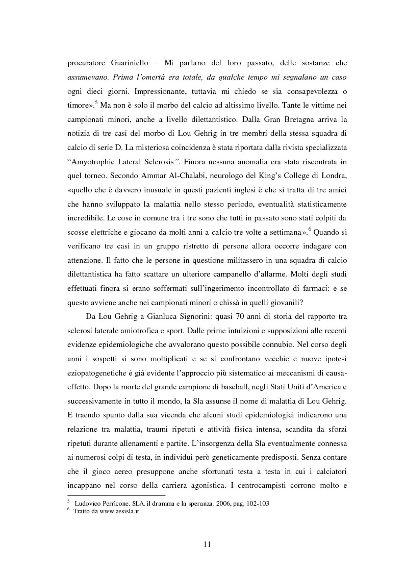 Anteprima della tesi: Il prezzo della gloria: il rapporto tra la SLA e il mondo dello sport, Pagina 4