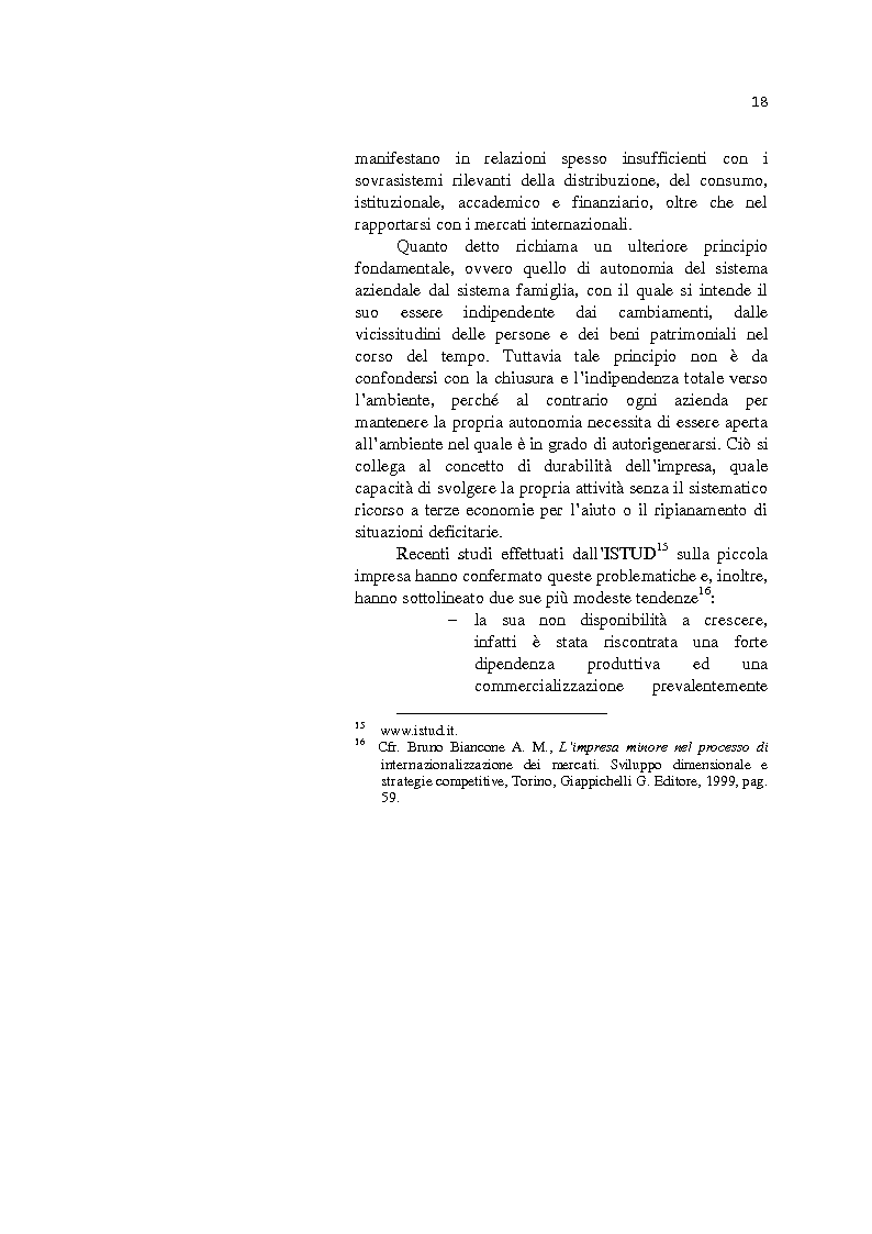 Anteprima della tesi: L'internazionalizzazione delle Pmi: il caso moda Italia, Pagina 14