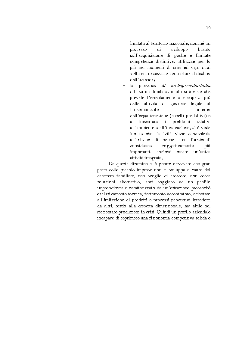 Anteprima della tesi: L'internazionalizzazione delle Pmi: il caso moda Italia, Pagina 15