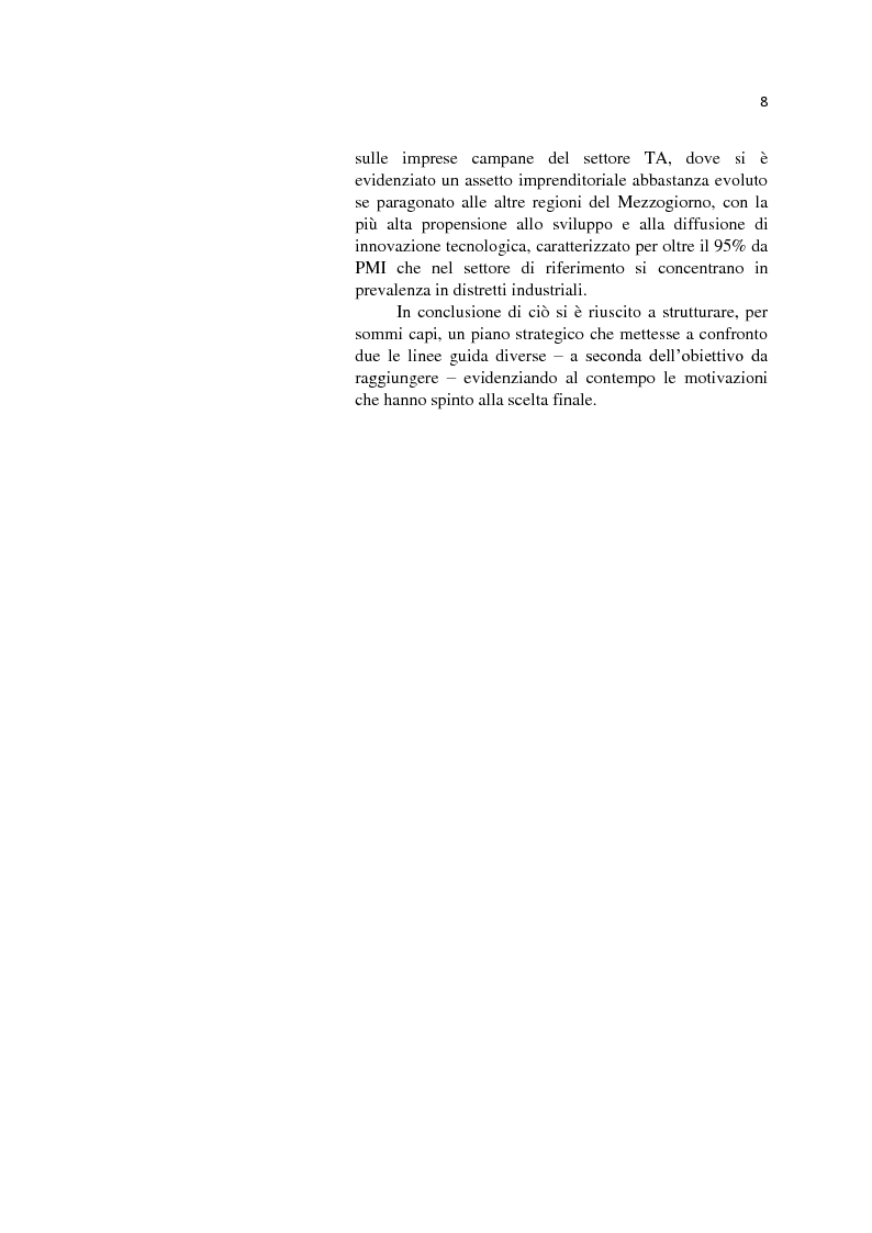 Anteprima della tesi: L'internazionalizzazione delle Pmi: il caso moda Italia, Pagina 4